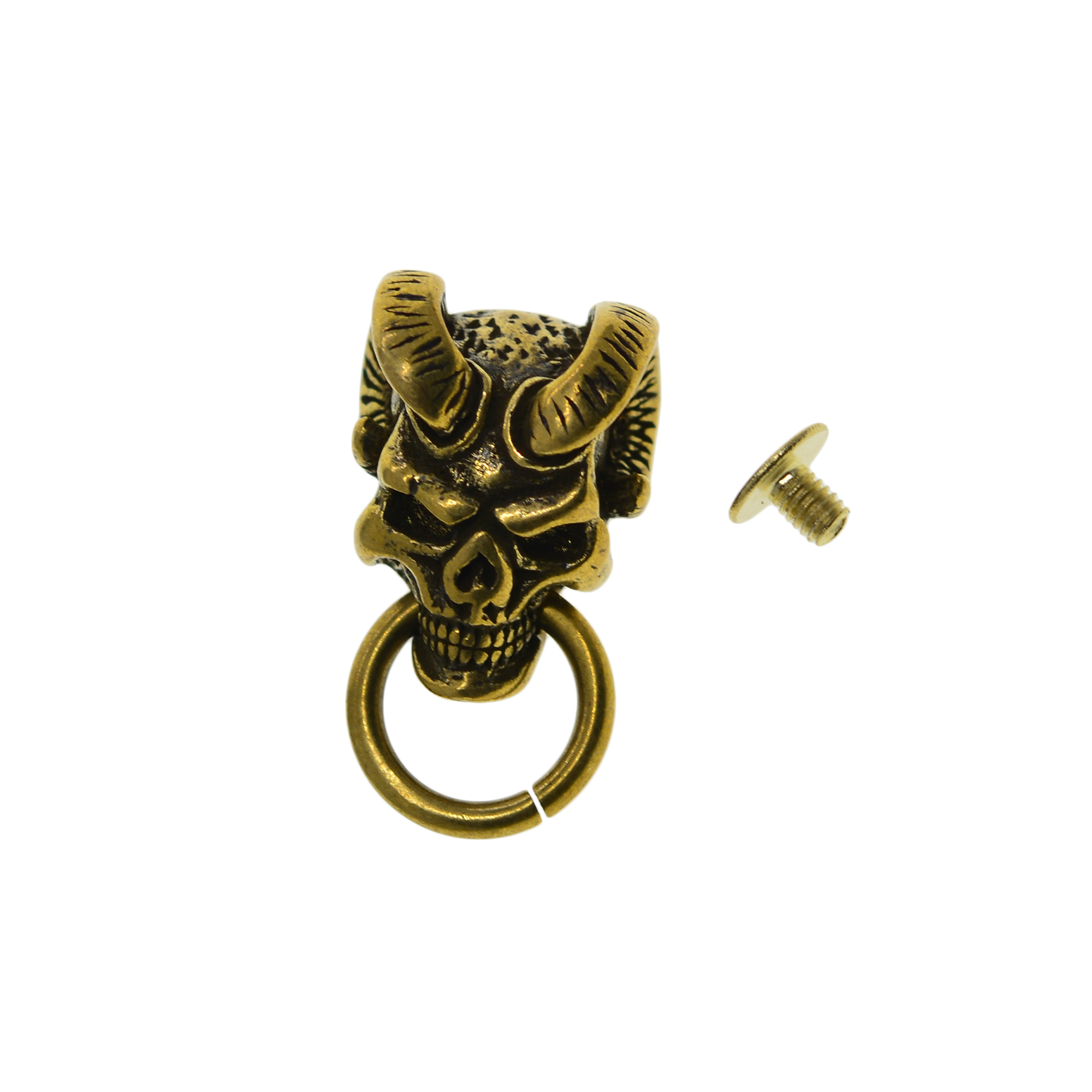Chain Lock Combination - Fine 3D Brass Hell boy Devil