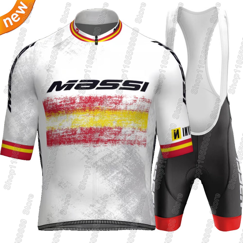 Cycling Commuter Clothing - Spain 2026 Team Massi Cycling Jersey