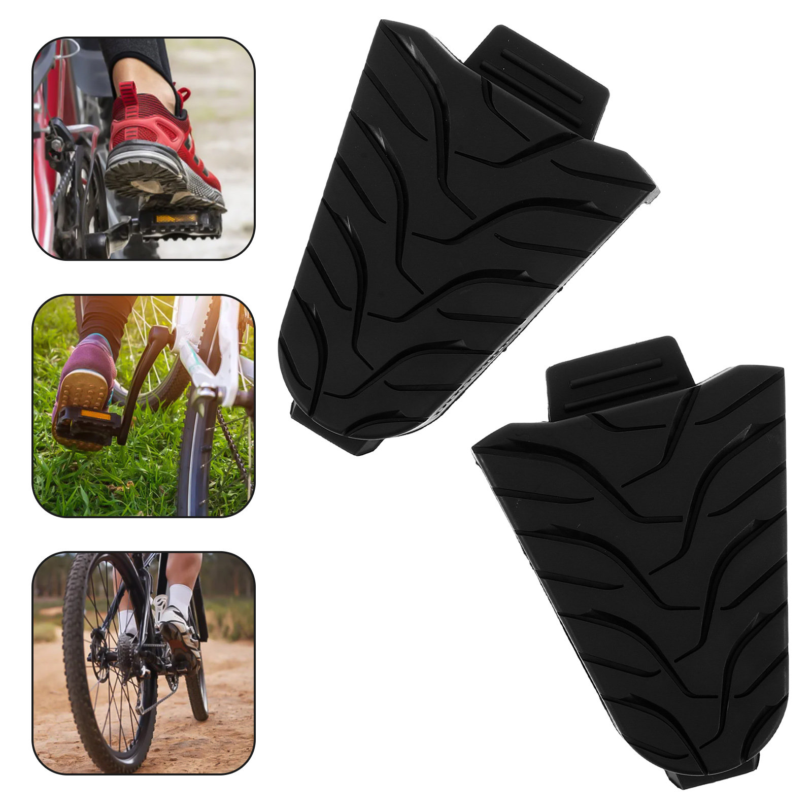 Cycling Commute Shoes - 2Pcs Cycling Cleat Covers Road Shoe