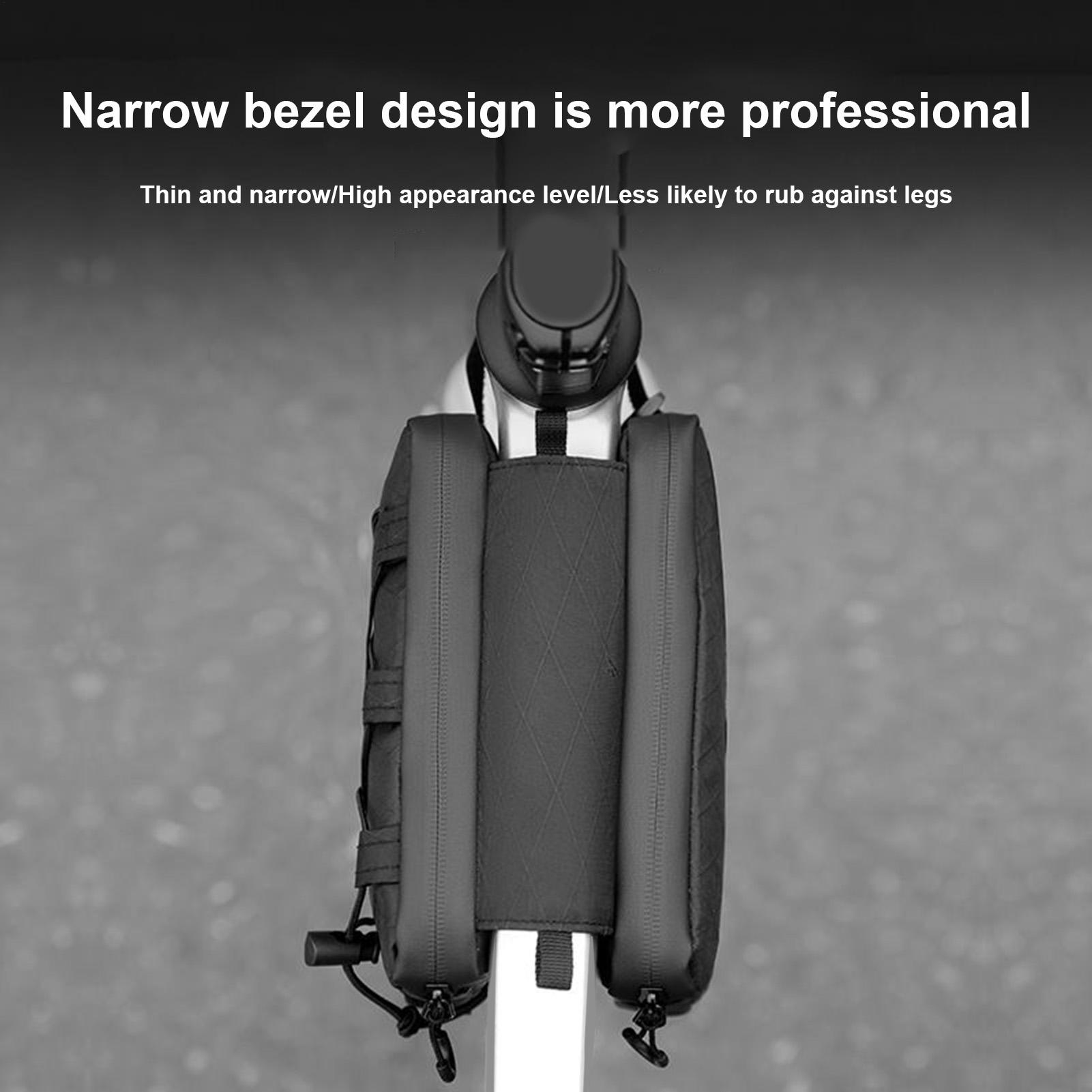 Cycling Commute Gear - Bicycle Frame Bag Waterproof Cycling Seat