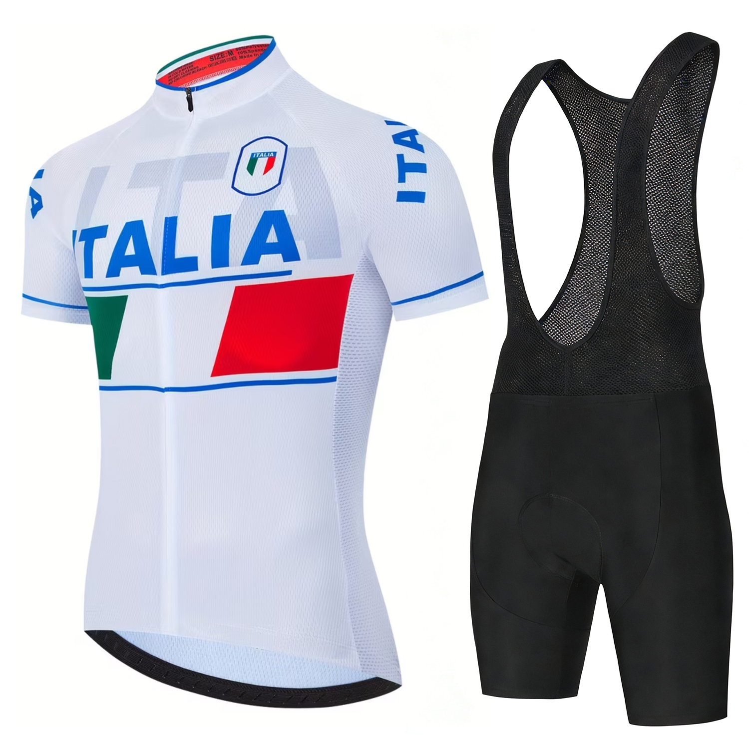 Cycling Commuter Clothing - ITALIA Bib Short Cycling Men Clothing