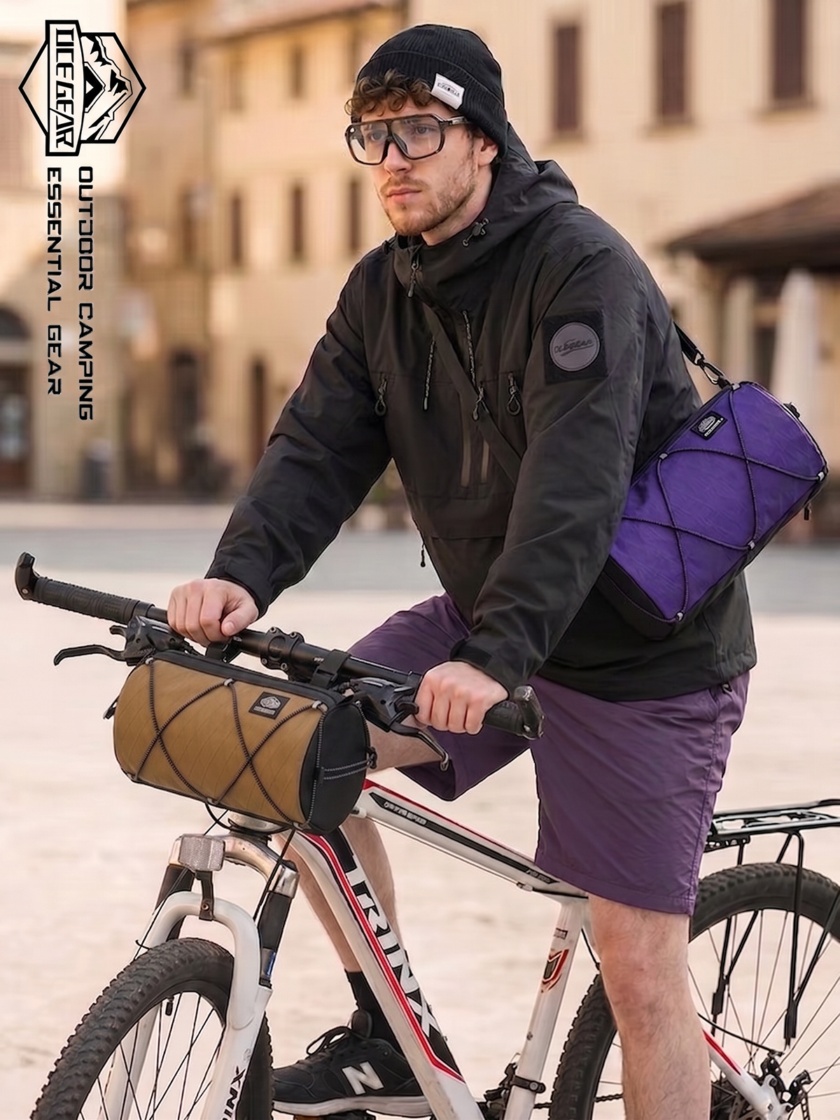 Cycling Commuter Bag - Waterproof X Pac Bike Handlebar Bag