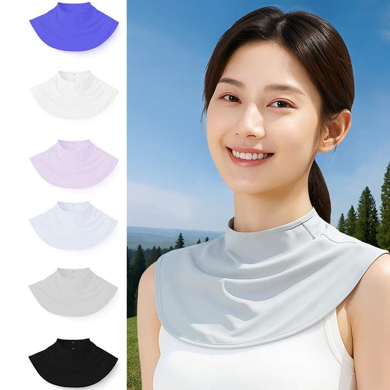 Cycling To Commute - Sunscreen Thin Neck Scarfs Fashion Breathable
