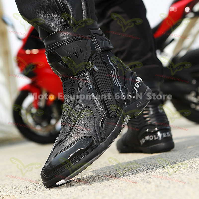 Summer New Motorcycle Boots An - Cycling Commute Shoes บทวิจารณ์และราคา
