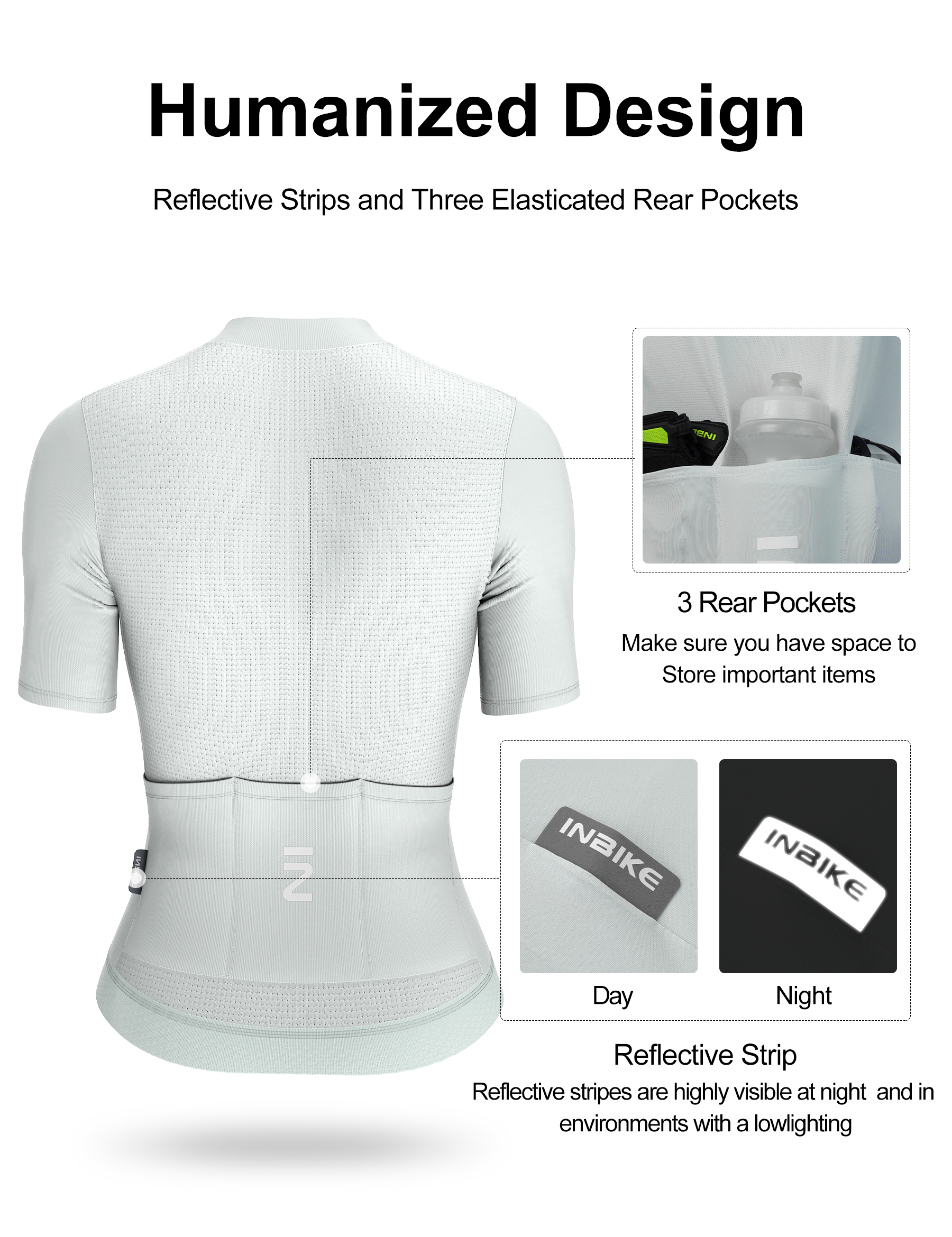 INBIKE Women's Cycling Jersey  - Cycling Commuter Clothing บทวิจารณ์และราคา