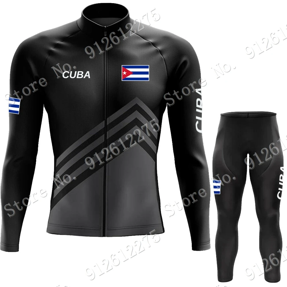 Cuba Cycling Jersey Set Cyclin - Cycling Commuter Clothing บทวิจารณ์และราคา