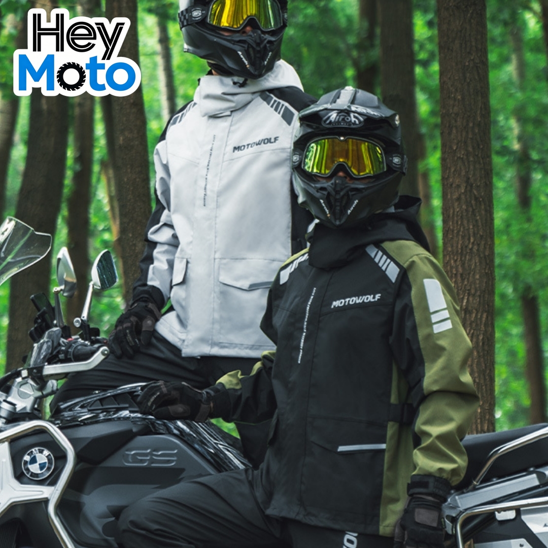 Motorcycle Riding Suit Rain Ja - Cycling Commute Shoes บทวิจารณ์และราคา