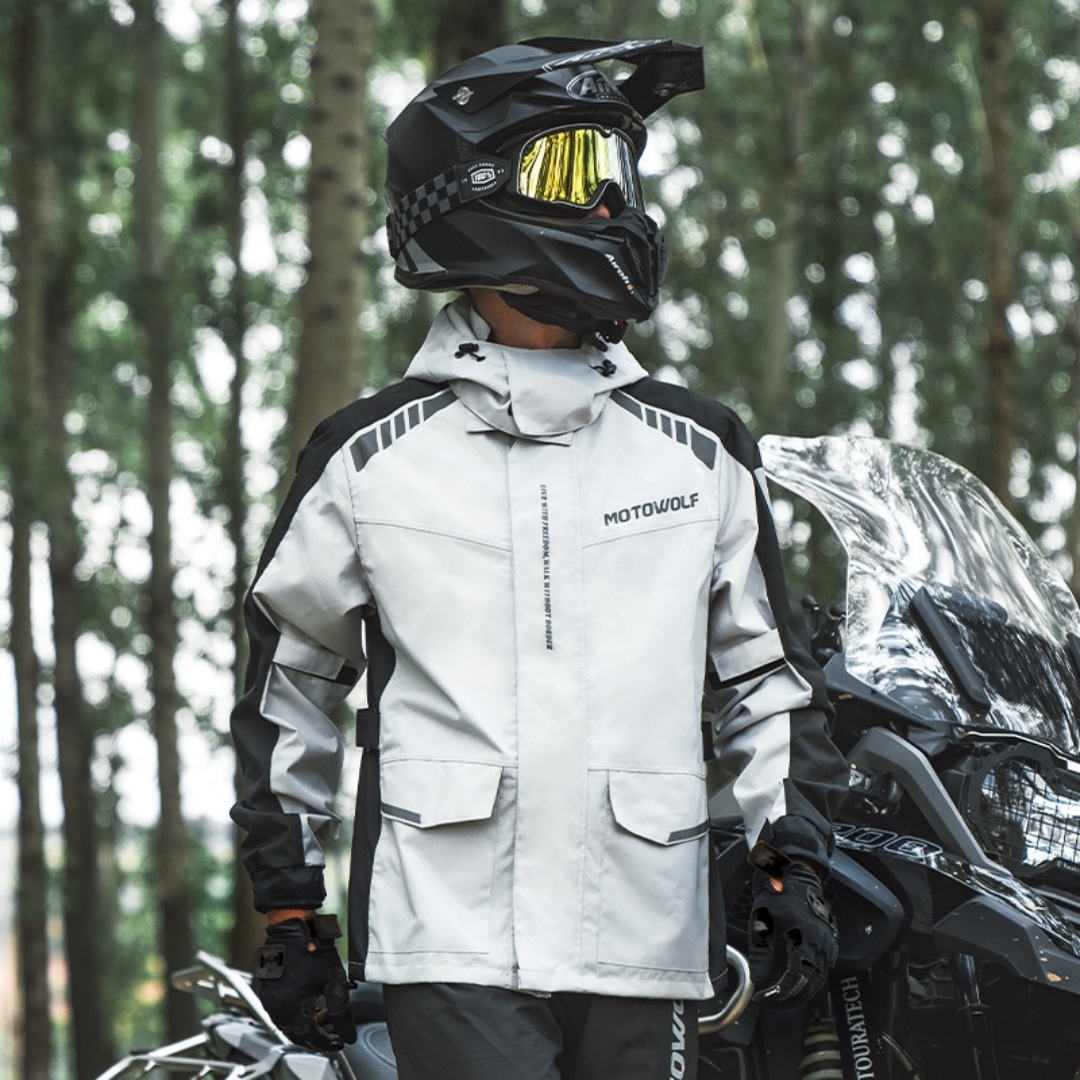 Motorcycle Riding Suit Rain Ja - Cycling Commute Shoes บทวิจารณ์และราคา