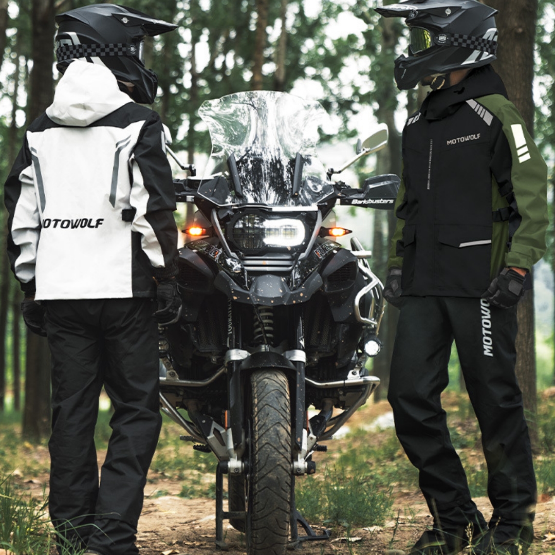 Motorcycle Riding Suit Rain Ja - Cycling Commute Shoes บทวิจารณ์และราคา