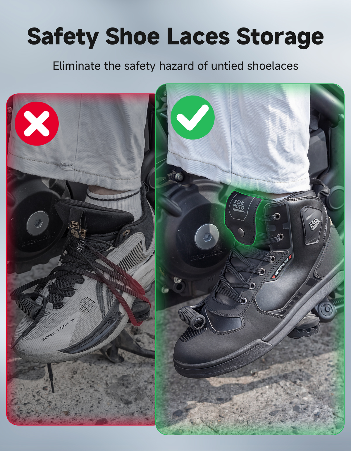KEMIMOTO Men's Motorcycle Ridi - Cycling Commute Shoes บทวิจารณ์และราคา