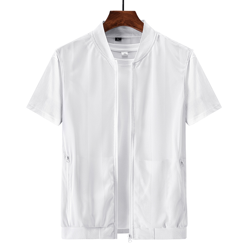 Summer Men Mesh Hollow Waistco - Reflective Vest Cycling บทวิจารณ์และราคา