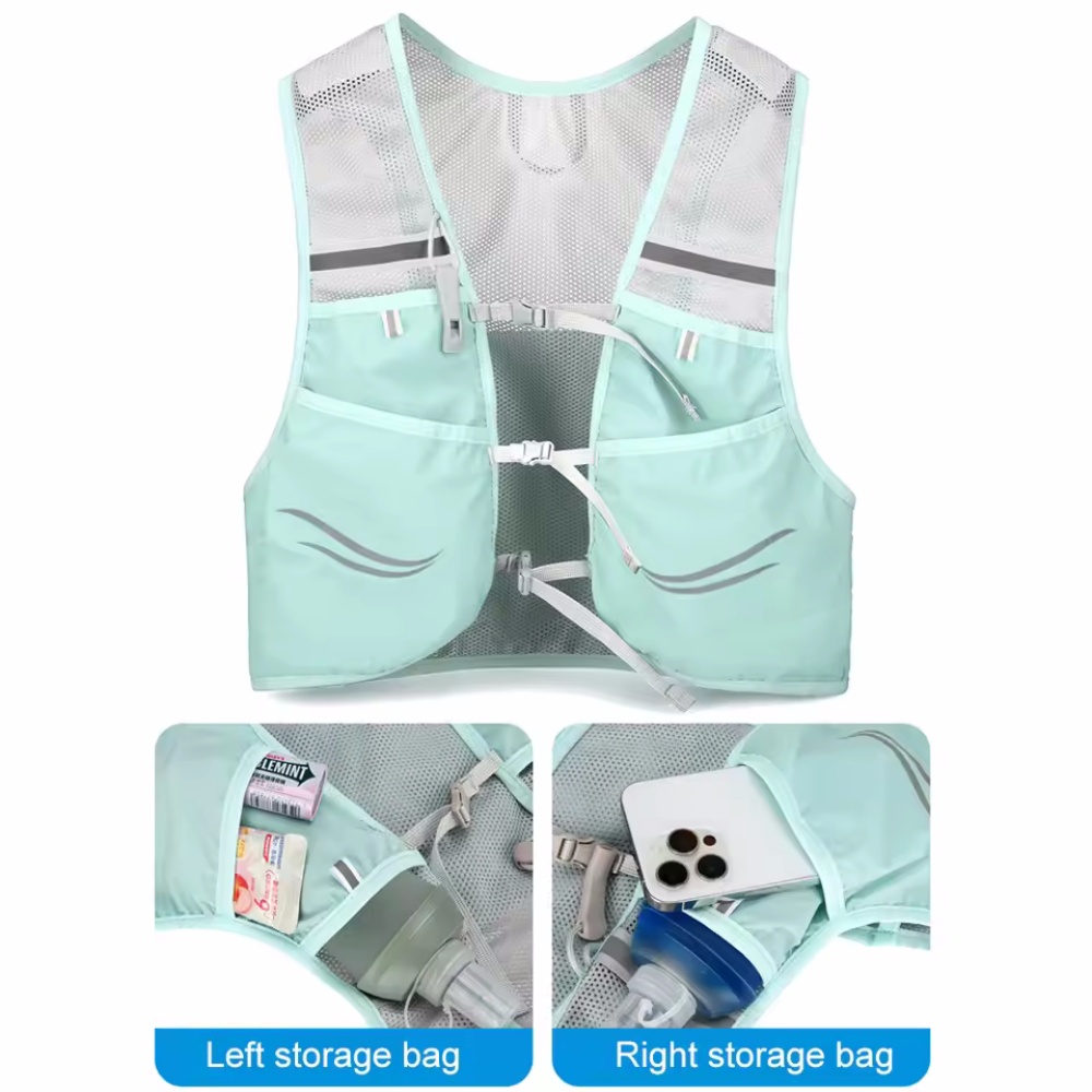 Reflective Running Vest Hydrat - Reflective Vest Cycling บทวิจารณ์และราคา