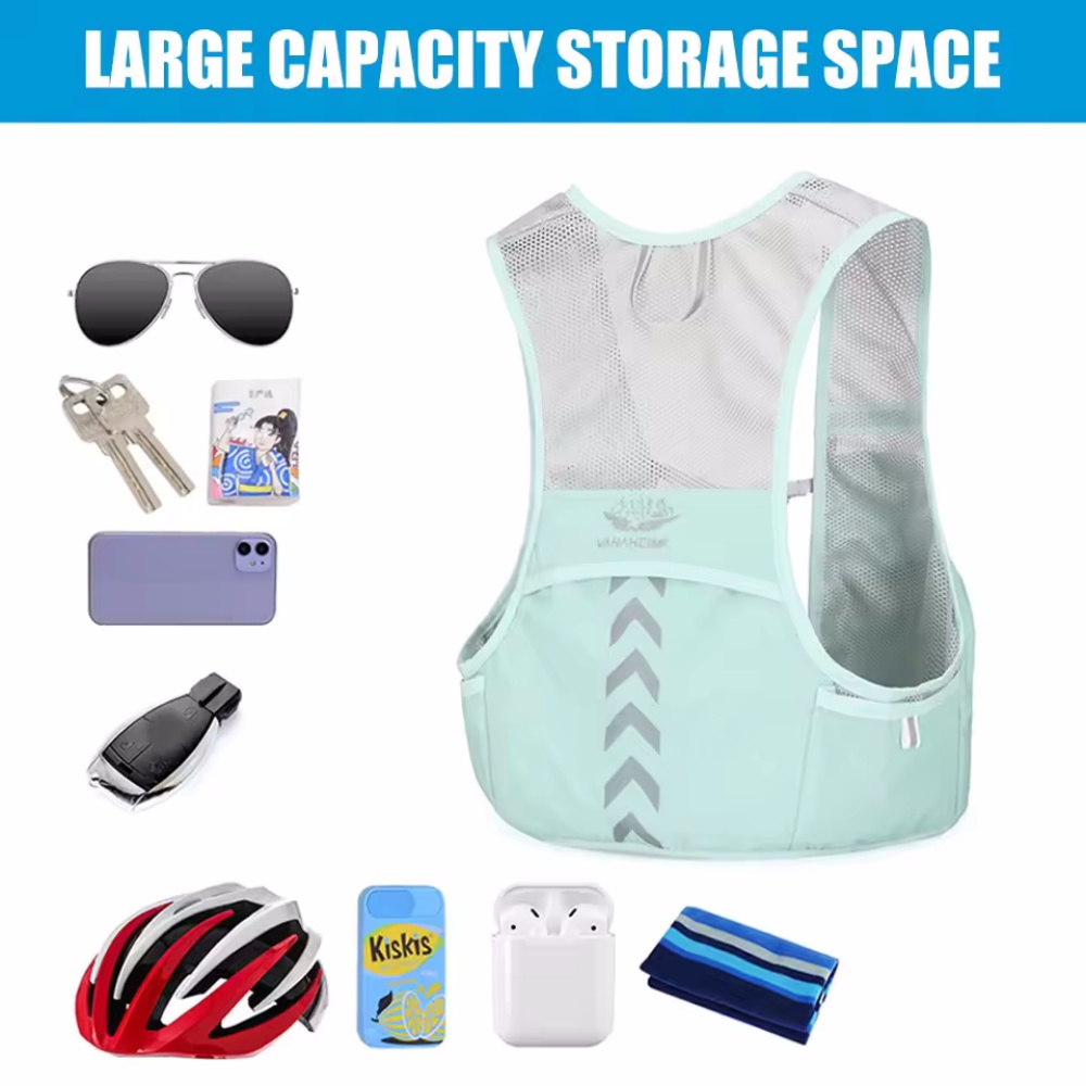Reflective Running Vest Hydrat - Reflective Vest Cycling บทวิจารณ์และราคา