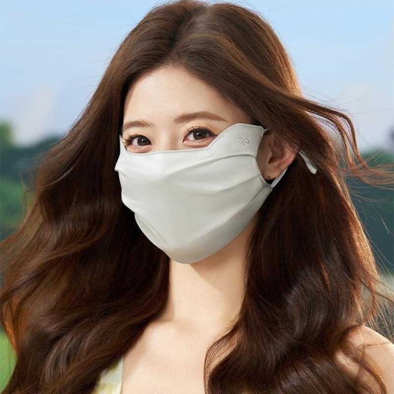 Ice Silk Satin Face Cover Wome - Cycling To Commute บทวิจารณ์และราคา
