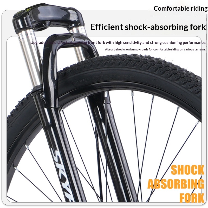 Folding Mountain Bike Portable - Cycling Commute Speed บทวิจารณ์และราคา