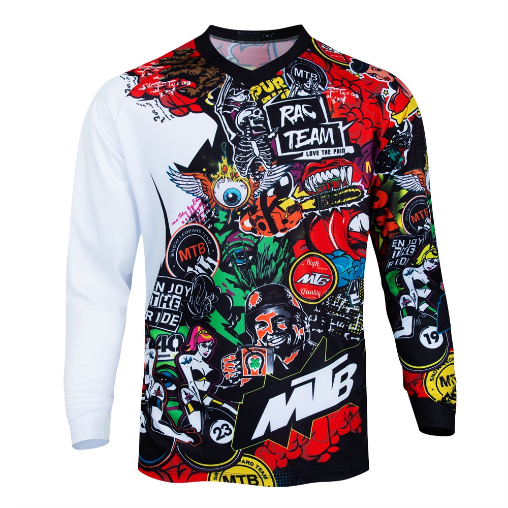 Professional MTB Cycling Jerse - Cycling Commuting บทวิจารณ์และราคา