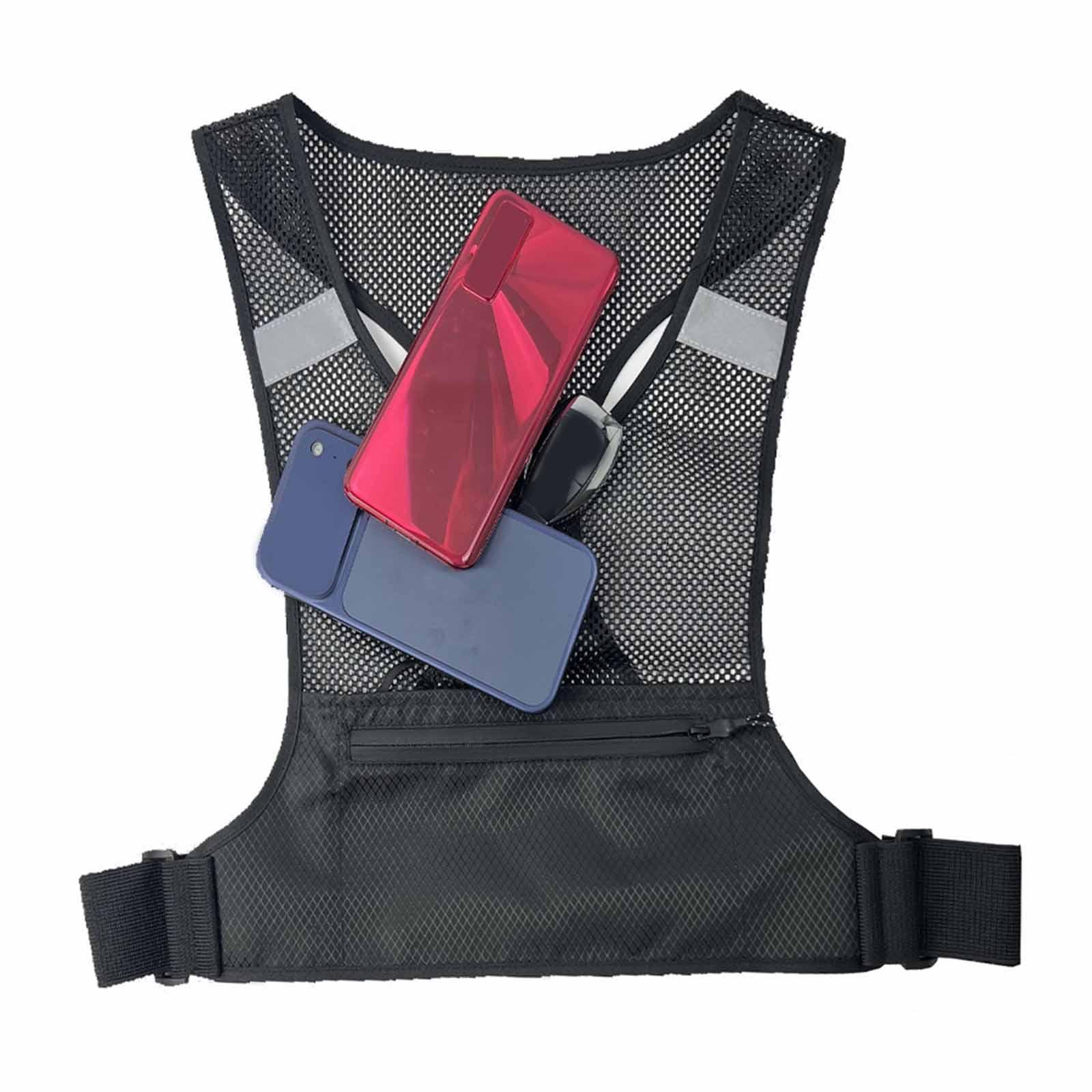 Lightweight Breathable Running - Reflective Vest Cycling บทวิจารณ์และราคา
