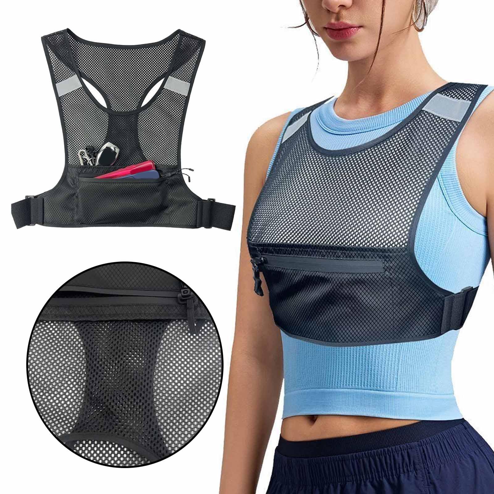 Lightweight Breathable Running - Reflective Vest Cycling บทวิจารณ์และราคา