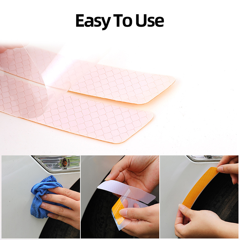 4Pcs/Set Car Reflective Sticke - Spoke Reflector Set บทวิจารณ์และราคา