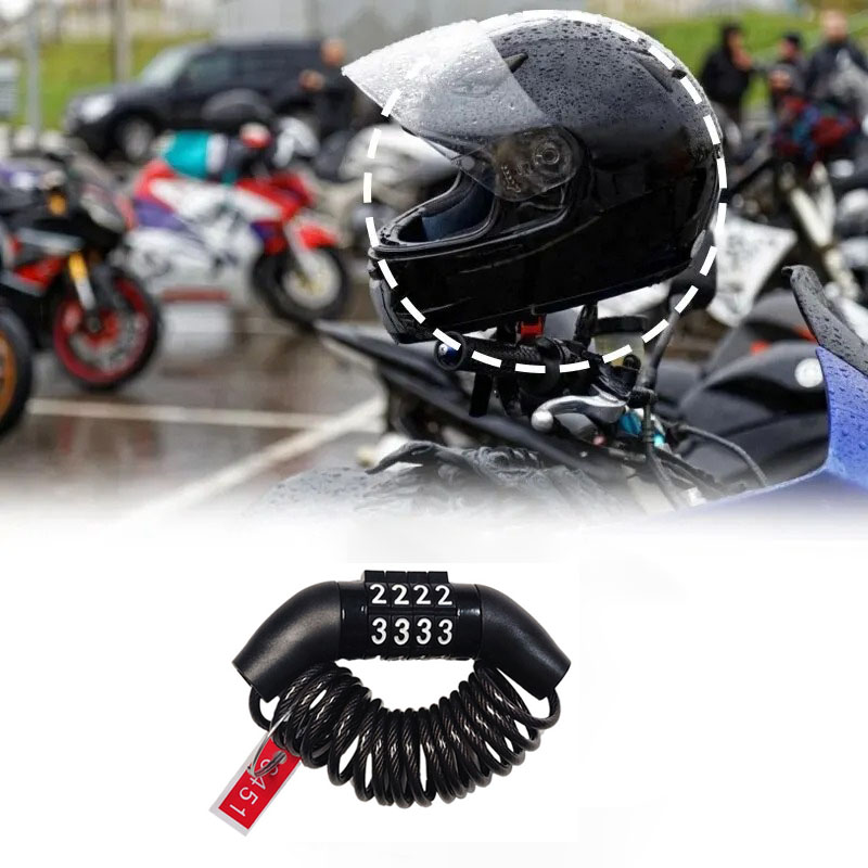Motorcycle Bicycle Anti-Theft  - Chain Lock Combination บทวิจารณ์และราคา