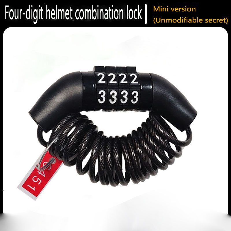 Motorcycle Bicycle Anti-Theft  - Chain Lock Combination บทวิจารณ์และราคา