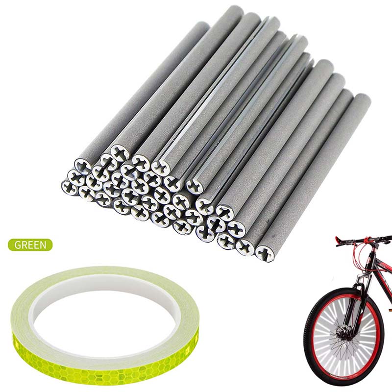 Green Outline Bike Spoke Refle - Spoke Reflector Set บทวิจารณ์และราคา
