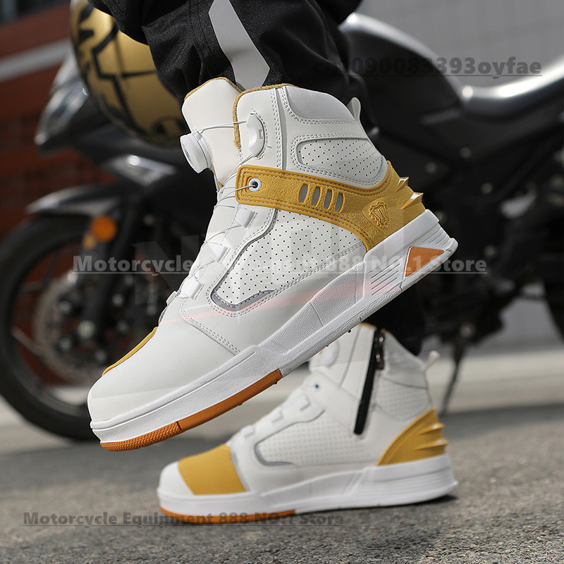 Motorcycle Boots for Mountain  - Cycling Commute Shoes บทวิจารณ์และราคา
