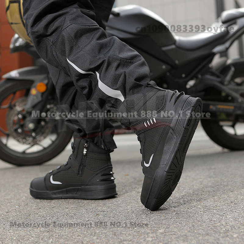 Motorcycle Boots for Mountain  - Cycling Commute Shoes บทวิจารณ์และราคา