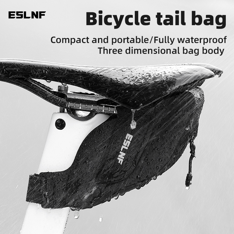 Waterproof Bike Saddle Tail Ba - Cycling Commuter Bag บทวิจารณ์และราคา