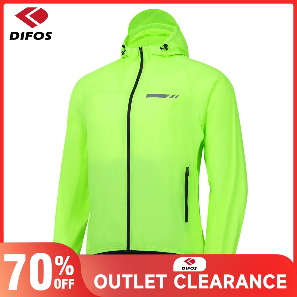 Difos Bicycle Rain Coat Men's  - Cycling Rain Jacket Commute บทวิจารณ์และราคา