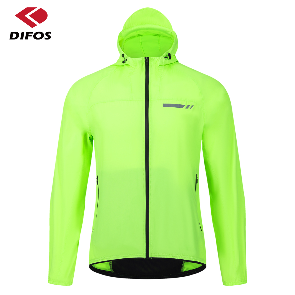 Difos Bicycle Rain Coat Men's  - Cycling Rain Jacket Commute บทวิจารณ์และราคา