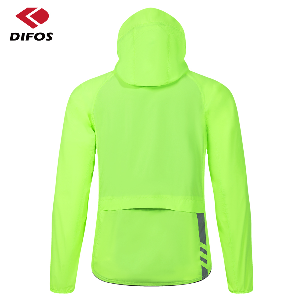 Difos Bicycle Rain Coat Men's  - Cycling Rain Jacket Commute บทวิจารณ์และราคา