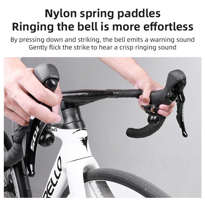 Portable Bicycle Bell for Road - Bell Handlebar Ring บทวิจารณ์และราคา