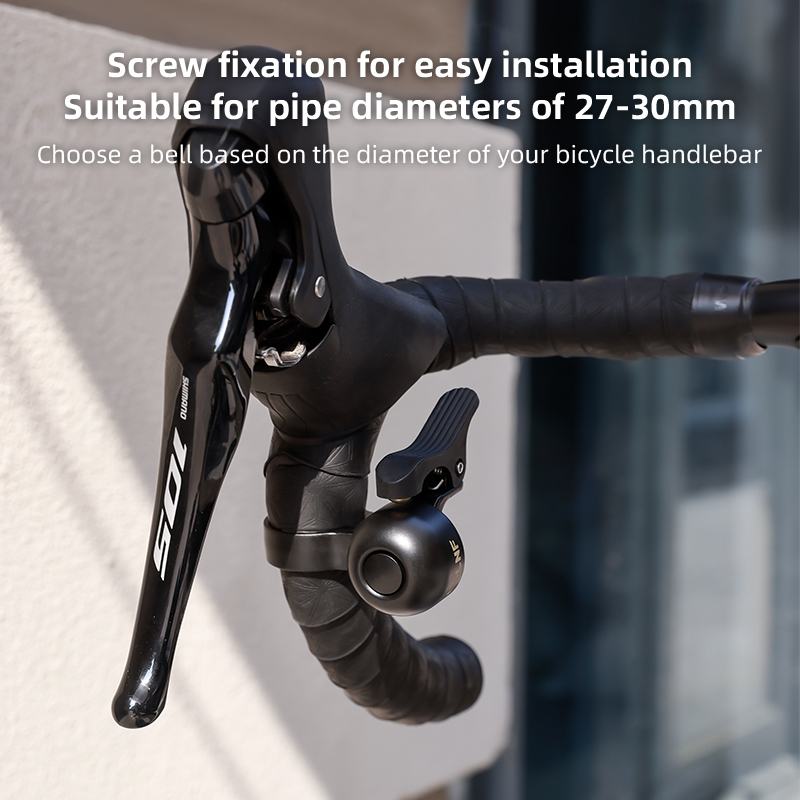 Portable Bicycle Bell for Road - Bell Handlebar Ring บทวิจารณ์และราคา