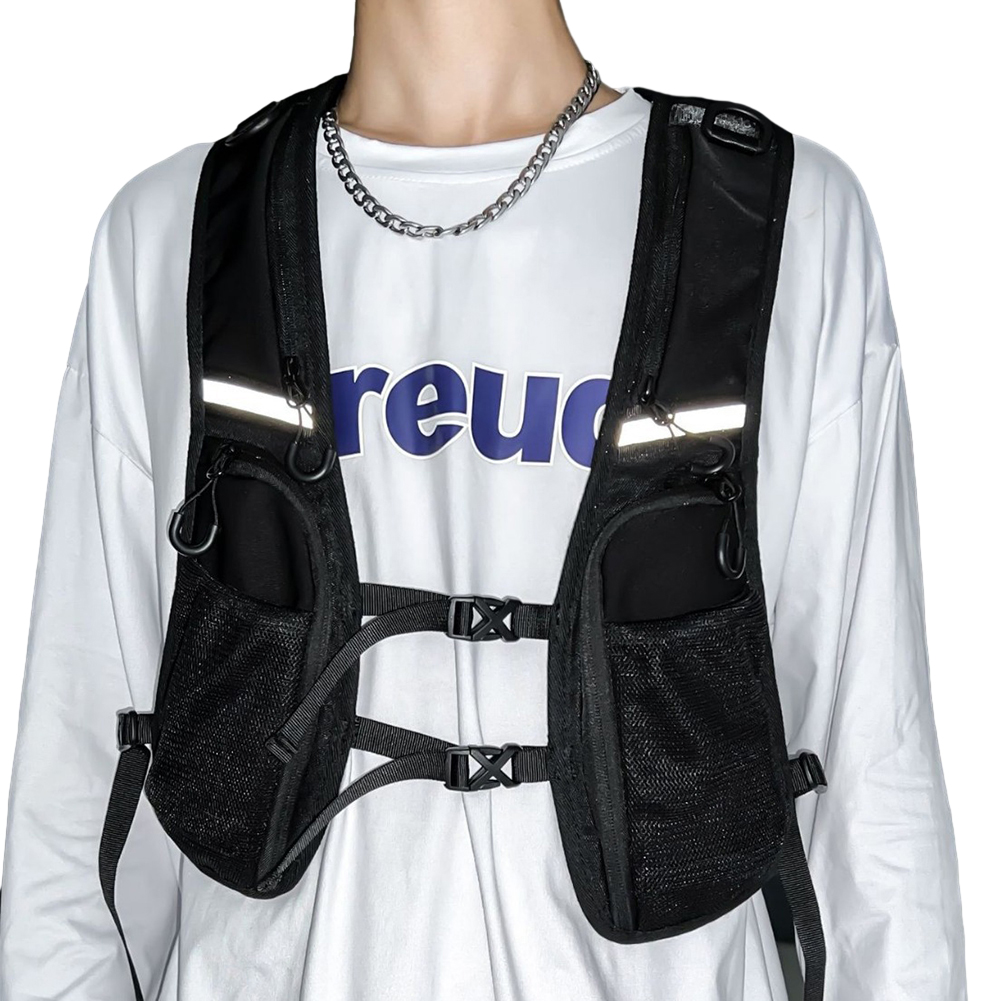 Reflective Chest Pack Running  - Reflective Vest Cycling บทวิจารณ์และราคา