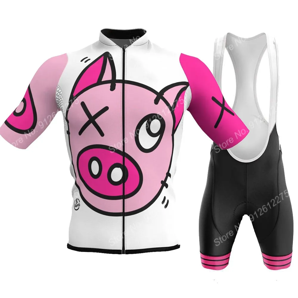 Set Cartoon Comic Pig 2023 Cyc - Cycling Commuter Clothing บทวิจารณ์และราคา