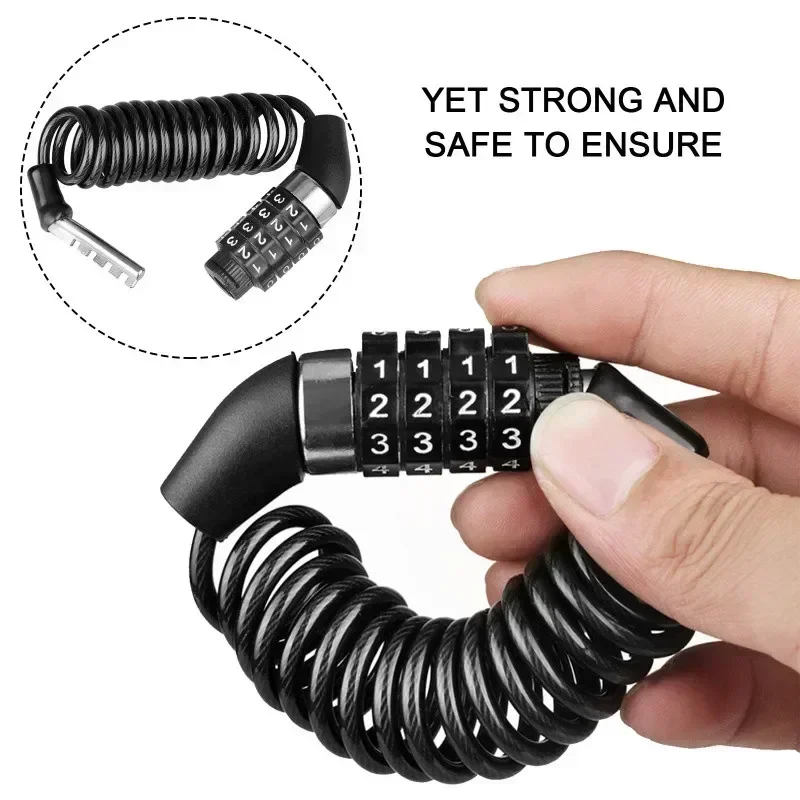 Motorcycle Bicycle Anti-Theft  - Chain Lock Combination บทวิจารณ์และราคา