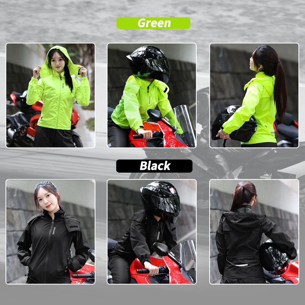 WOSAWE Cycling Raincoat Women  - Cycling Rain Jacket Commute บทวิจารณ์และราคา