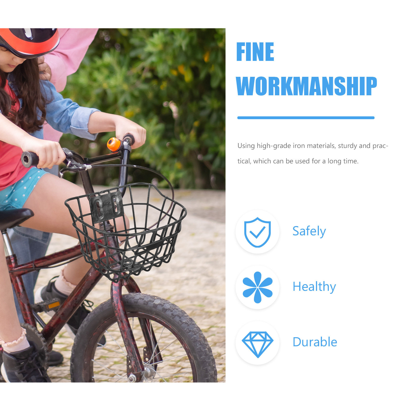 Heavy Duty Thickened Iron Bike - Cycling To Commute บทวิจารณ์และราคา