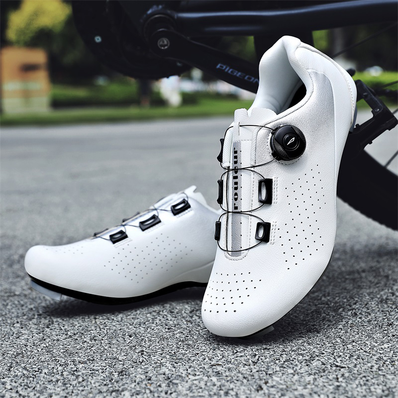 Road Cycling Shoes Flats Cleat - Cycling Commuter Shoes บทวิจารณ์และราคา