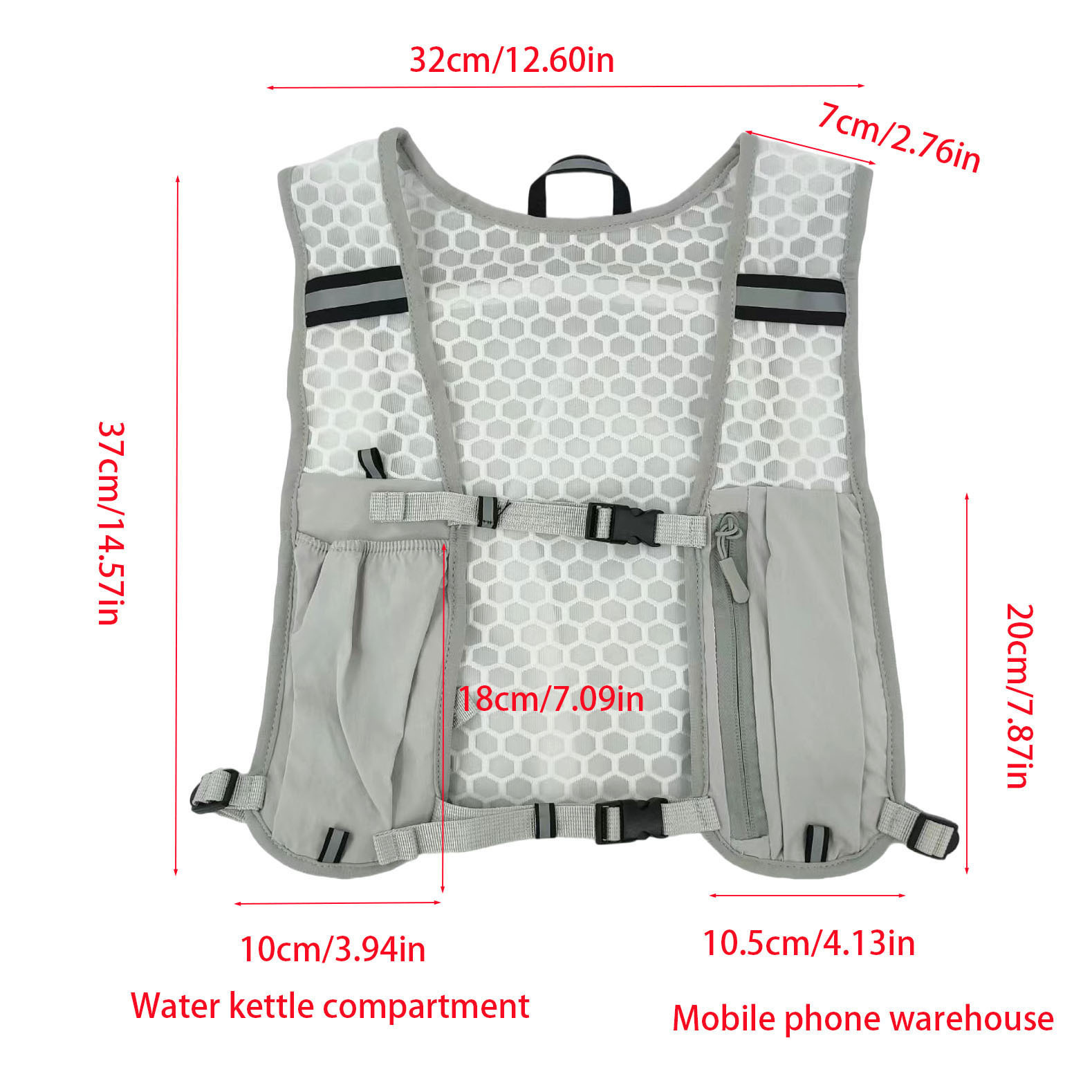 Lightweight Outdoor Mountainee - Reflective Vest Cycling บทวิจารณ์และราคา
