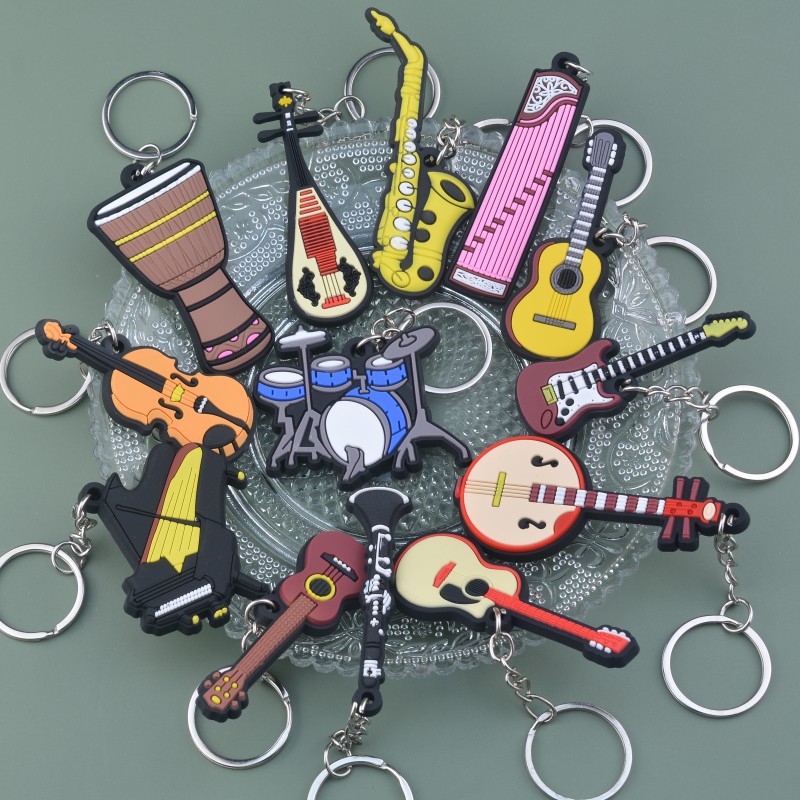 Cute Musical Instrument Keycha - Chain Lock Combination บทวิจารณ์และราคา