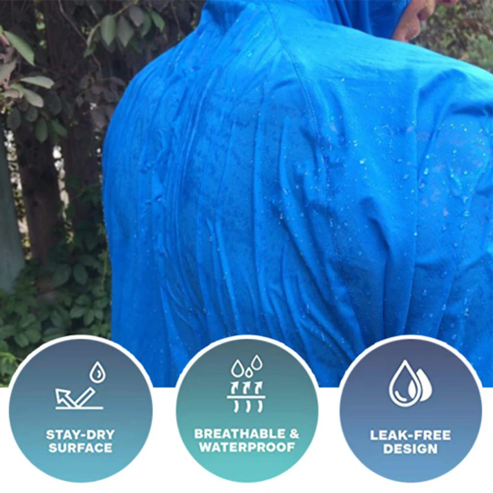 Outdoor Sports Waterproof Wind - Cycling Rain Jacket Commute บทวิจารณ์และราคา