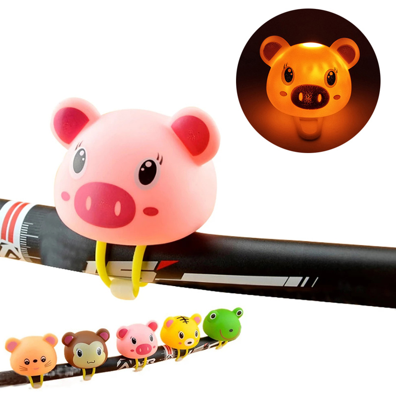 Bicycle Light Bell Cartoon Ani - Bell Handlebar Ring บทวิจารณ์และราคา