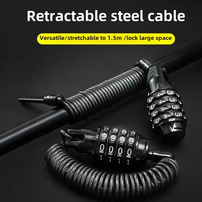 For Motorcycle Bicycle Anti-Th - Chain Lock Combination บทวิจารณ์และราคา