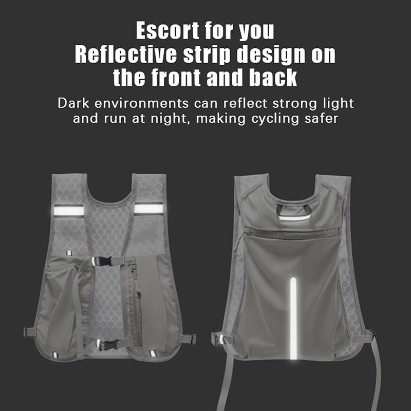 New For Biking Running Storage - Reflective Vest Cycling บทวิจารณ์และราคา