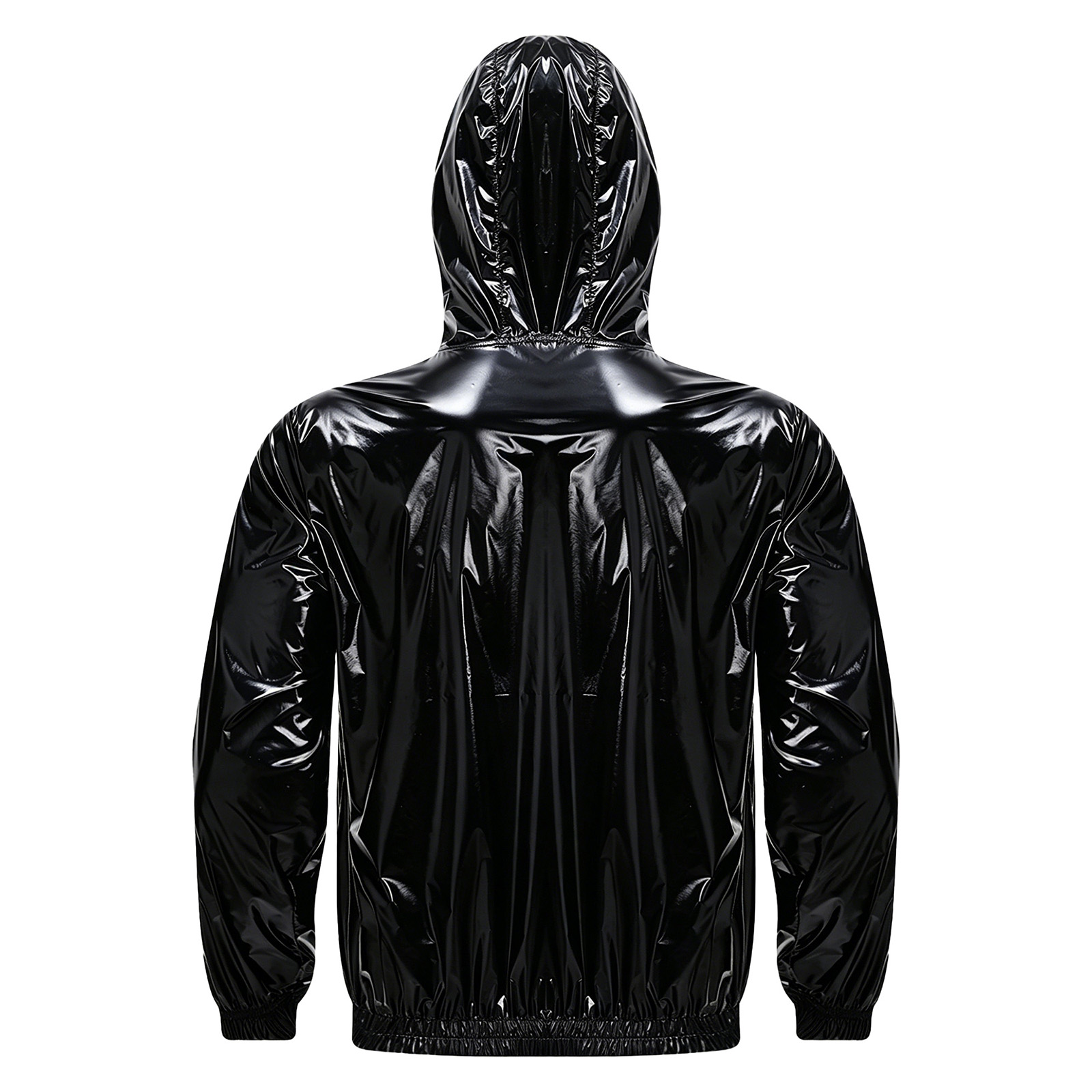 Mens Waterproof Hooded Jacket  - Cycling Rain Jacket Commute บทวิจารณ์และราคา