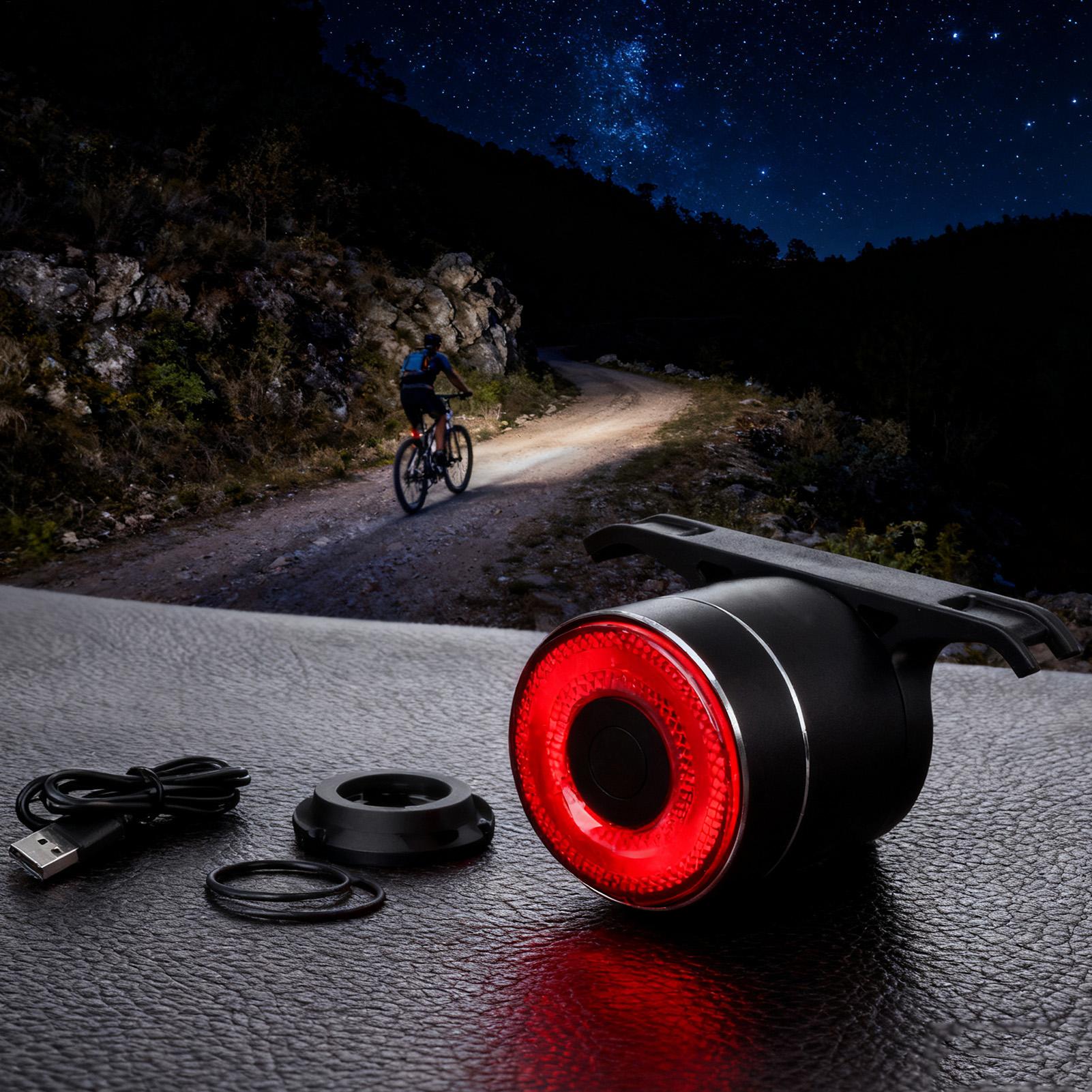 Bike Rear Light Smart Bike Tai - Cycling To Commute บทวิจารณ์และราคา
