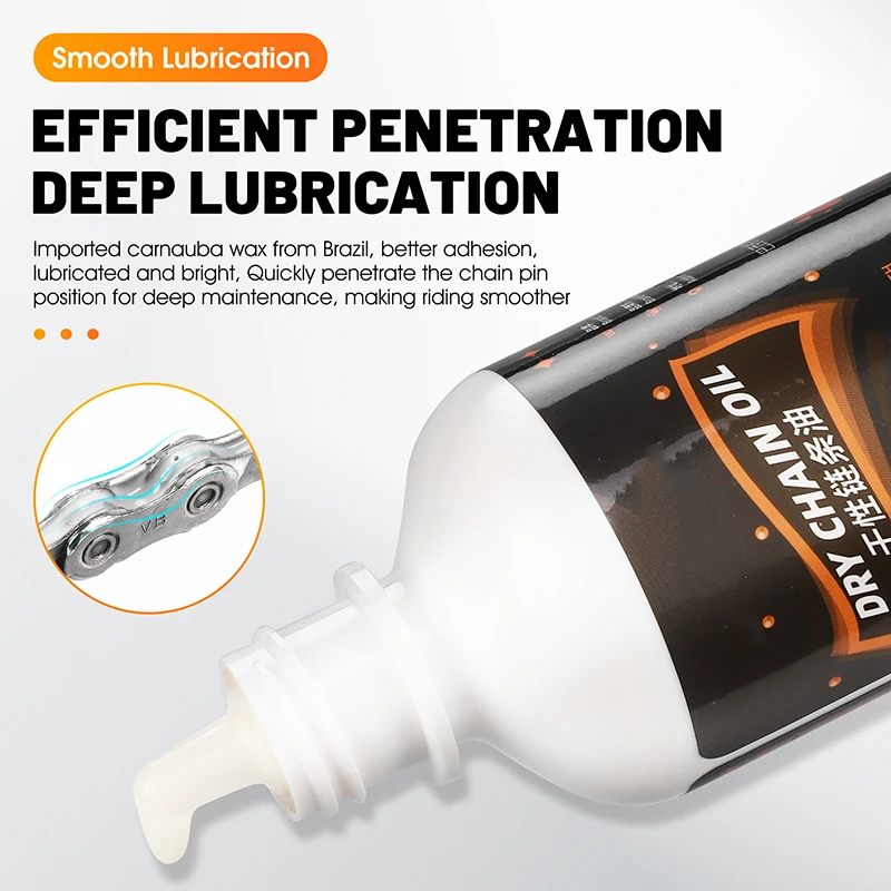 120ML Bicycle Dry Chain Lubric - Grease Waterproof Bike บทวิจารณ์และราคา