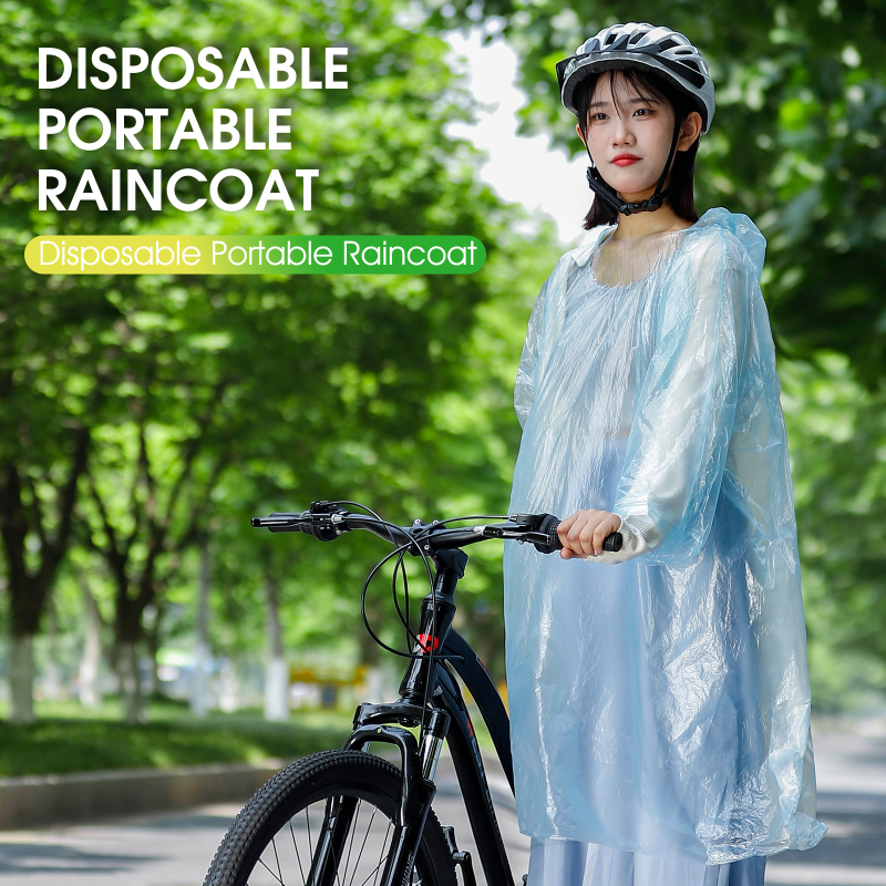 Bicycle Raincoat Thickened Adu - Cycling Rain Jacket Commute บทวิจารณ์และราคา